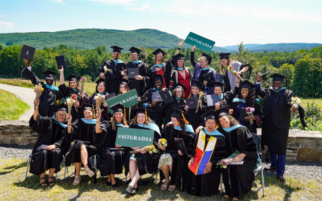 SGI SIT Graduate Institute Commencement photo from 2024